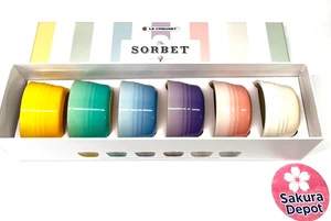 Le Creuset Mini Ramekin Set of 6 Sorbet Stoneware Oven Safe Dessert Bowls JP New - Picture 1 of 8