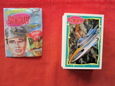 Vintage Topps Stingray Cards Complete Set 66 Gerry Anderson Captain Scarlet - Image 1 of 4