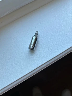 Sears Craftsman Nos USA  1/4” P2 Phillips Screwdriver Socket Bit 42682 GK - Image 1 of 2