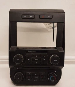 2015-2018 FORD F150 8" Touch Screen Radio Climate Control BEZEL ONLY GENUINE OEM - Picture 1 of 8