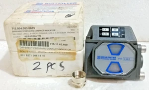 BOLLFILTER 4.36.2 1.5 ~ 2 BAR, 0.15 ~ 0.2MPA DIFFERENTIAL PRESSURE INDICATOR NEW - Picture 1 of 5