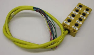 Turck U7013 Multibox Eurofast Anschlussdose, 8-Port, Integralkabel, VB 80-5 - Bild 1 von 5