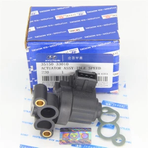 35150-33010 válvula de control de aire inactivo con junta apta para Kia Rio Sportage Spectra - Imagen 1 de 14