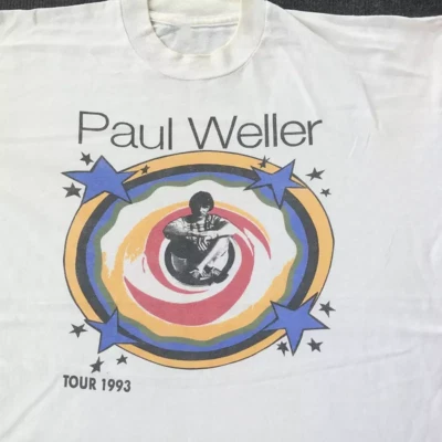 Paul Weller 90s Tour 1993 T-shirt Cotton Tee All Size S to 234XL SC398 - Image 1 of 3
