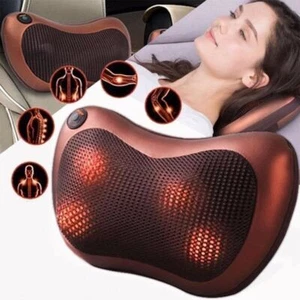 Cuscino massaggiatore shiatsu cervicale schiena glutei gambe casa auto CHM-8028 - Foto 1 di 5