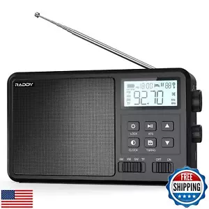 Raddy RF206 Digital AM FM Shortwave Radio Portable Radio Receiver, 8W Speaker - Picture 1 of 5