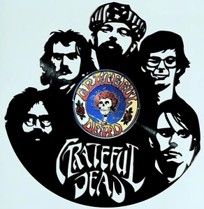 GRATEFUL DEAD - Laser cut vinyl , record art, record cutout - Picture 1 of 1