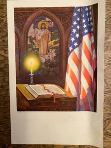 Worship Bulletin Order of Worship John F. Kennedy Death November 1963 RARE - Bild 1 von 2