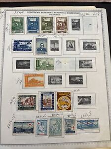 Dominican Republic M/U Stamps CV$6.10- Lot A-69233