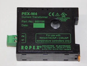 Ropex 885106 PEX-W4 Current Transformer Resistron Cirus Temperature Controller - Picture 1 of 3