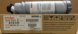 Original Infotec 5151 Toner black 89040149 für 5118 5132 5181 5151 / II - Picture 1 of 1