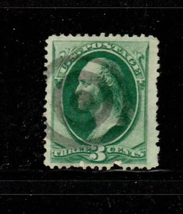 #158 3 CENTAVOS GEORGE WASHINGTON ELEGANTE CANCELACIÓN EN MUY BUEN ESTADO USADO b - Imagen 1 de 1