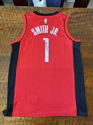 Jabari Smith Jr Signed Houston Rockets Jersey PSA DNA Coa Autographed - Image 1 of 4