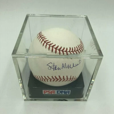 Stan Musial Signed Official Major League Baseball PSA DNA Graded 9.5 Mint+ - Image 1 of 4