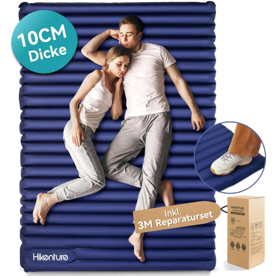 Schlafmatte für 2 - Ultraleicht mit Wasserabweisendem Nylon, Ideal für Camping - Bild 1 von 1