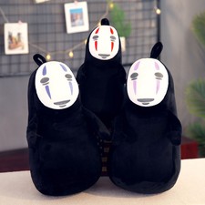 Studio Ghibli Spirited Away No Face Man Faceless Plush Stuffed Toy Doll Cushion