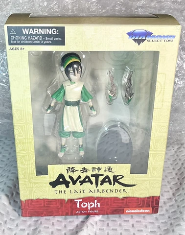 Diamond Select Avatar The Last Airbender Toph Action Figure Cover