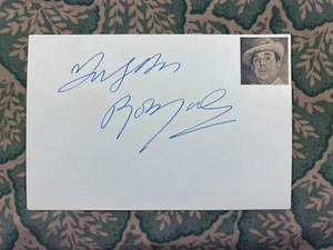 Horace Murphy - Rollin' Plains - Starlight Over Texas - Autógrafo firmado 1971 - Imagen 1 de 2