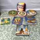 Vintage 51 Corona & Corona Light Beer Coasters Double Sided!