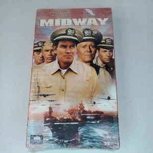 Sealed Midway VHS 1976 Movie Original English Full Screen Heston Fonda New - Bild 1 von 3