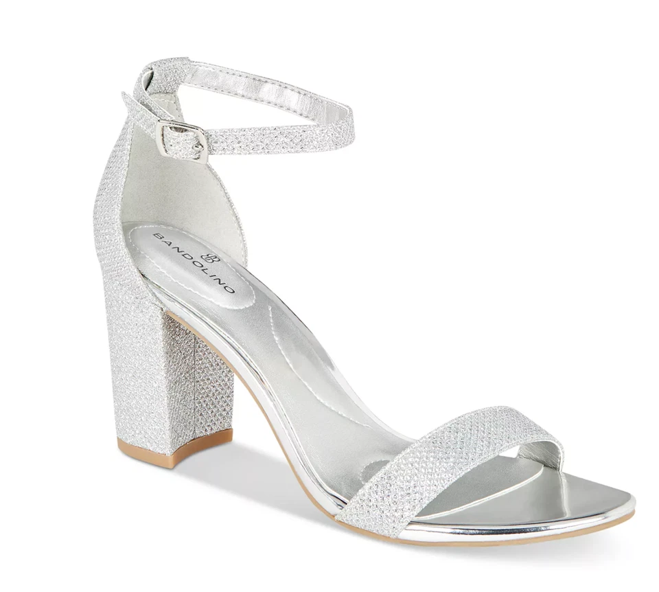 Босоножки Bandolino Z5745* Armory Dress серебристые женские размер 6 М - Изображение 1 из 4