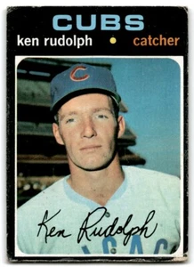 1971 Topps Ken Rudolph Chicago Cubs #472 - Bild 1 von 2