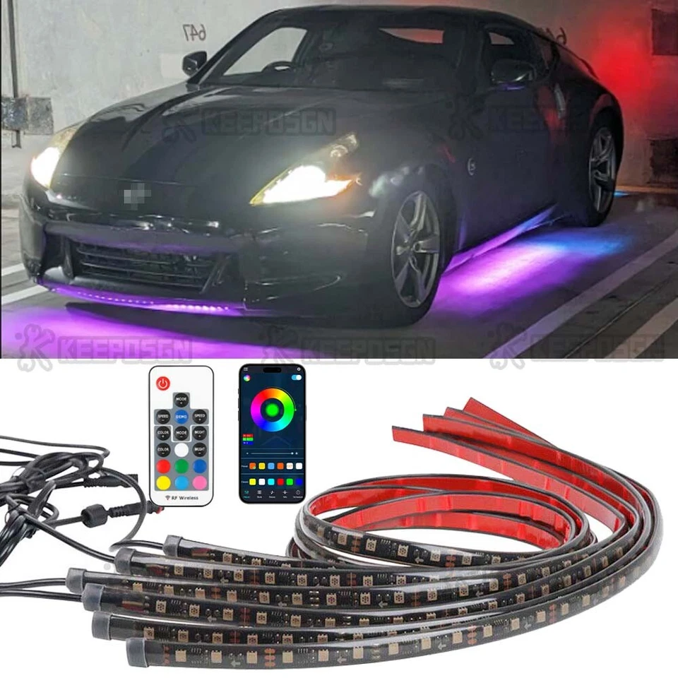 Kits de luces LED multicolores para Mercedes-Benz AMG 6 PIEZAS Foto 1 de 4