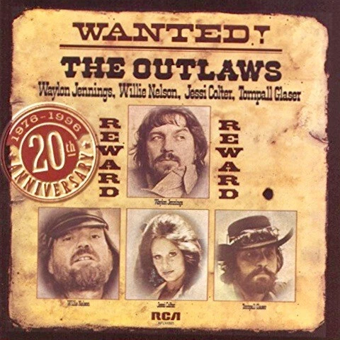 Wanted! The Outlaws (1976-1996 20th Anniversary) - Used CD - Image 1 of 1