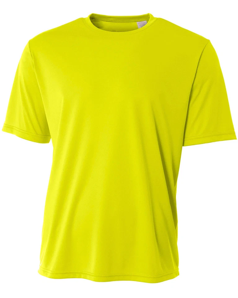 A4 N3402 Men's 100% 3.5oz Polyester Short Sleeve Sprint Performance T-Shirt - Image 1 of 1