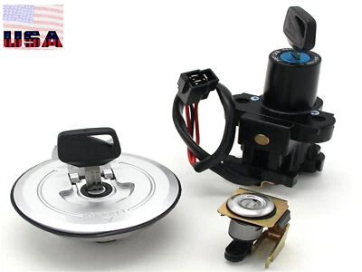 For Honda CBR250RA 11-2013 CBR250R/R 2013 Ignition Switch Gas Cap Seat Lock Key Foto 1 de 4