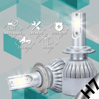 XENTEC LED HID Headlight Conversion kit H7 6000K for Subaru Outback 2005-2014 - Image 1 of 4