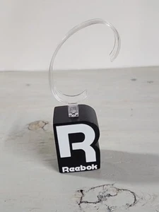 Reebok Big R Watch Display Stand Retail Store Holder Clear Acrylic black Base - Picture 1 of 6