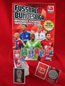Topps Bundesliga 2014/2015 Satz komplett + Album = alle Sticker Penny 14/15 - Picture 1 of 1