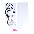 Wall Decal Beauty Salon Manicure Nail Salon Hand Girl Face Vinyl StickerRC-ja