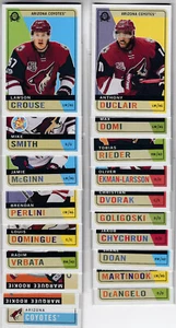 17/18 OPC Arizona Coyotes Retro 19 card lot incl. RCs and CL - Doan + - Picture 1 of 2
