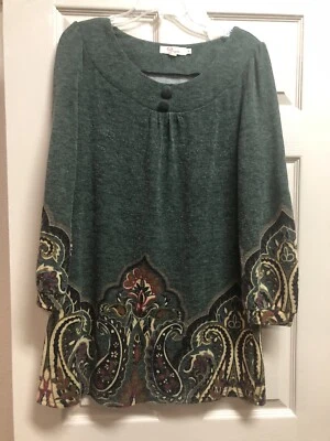 Aryeh Anthropologie Womens Sweater Dress Sz Medium Gray - Image 1 of 4