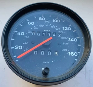 Porsche 911 Speedometer 91164151700 160mph 1987 Speedo 8.87 Speedometer - Picture 1 of 8