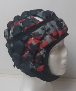 Rugby/Rugby League Xblades Elite Headgear. Black/Grey/Red Size XL Brand New - Picture 1 of 7