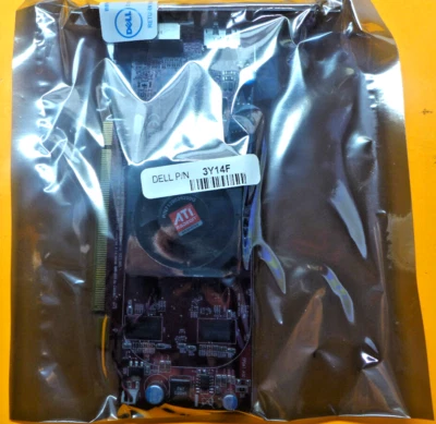 Nueva tarjeta de video Dell ATI Radeon HD 4550 512 MB altura completa 3Y14F Foto 1 de 4