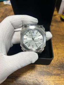 BVLGARI BBL33S Silver Men's Watch - Picture 1 of 5