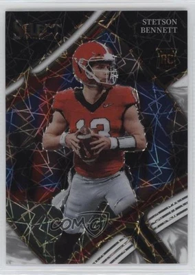 2023 Panini Select Draft Picks White Lazer Prizm Stetson Bennett IV Rookie RC - Image 1 of 2