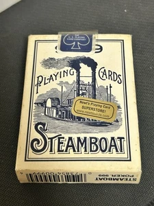 STEAMBOAT 999 PokerSpielkarten Neu Sealed Blau US Spielkarte Co Reprint - Bild 1 von 8
