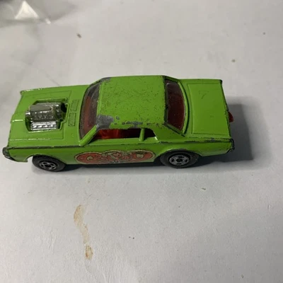 Matchbox Lesney Superfast No. 1970 Varilla de rata verde lima Mercury Cougar 62 1:64 de colección Foto 1 de 4
