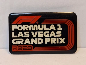 Formula 1 Grand Prix 2023 Las Vegas Double Pin Lapel Pin Hat Pin Limited Edition - Picture 1 of 6