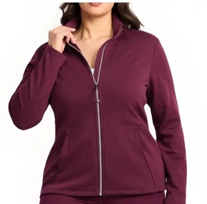 $59 Skechers Womens Go Snuggle Full Zip Jacket - Picture 1 of 8