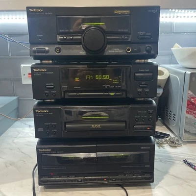 Technics HiFi System SL-CH570 SE-CH570 ST-CH570E-K RS-CH770 CD ‘FAULTY CASSETTE’ - Image 1 of 4