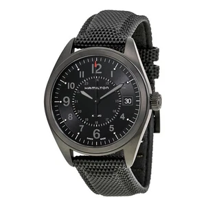 Hamilton Khaki Field Black Dial Black PVD Men's Watch H68401735 - Picture 1 of 7