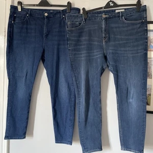 Womens Marks And Spencer Jeans Bundle Size 20 - Picture 1 of 10