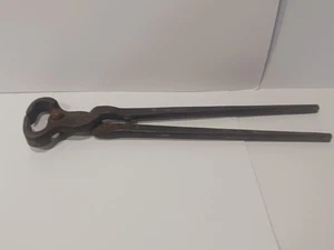 VINTAGE DASCO 313 PLIERS 13" Blacksmith Tool Nail Puller - Picture 1 of 9