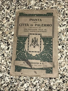 Pianta Della Citta Di Palermo - Scala 1:8000 - Paravia 1932 - Foto 1 di 8
